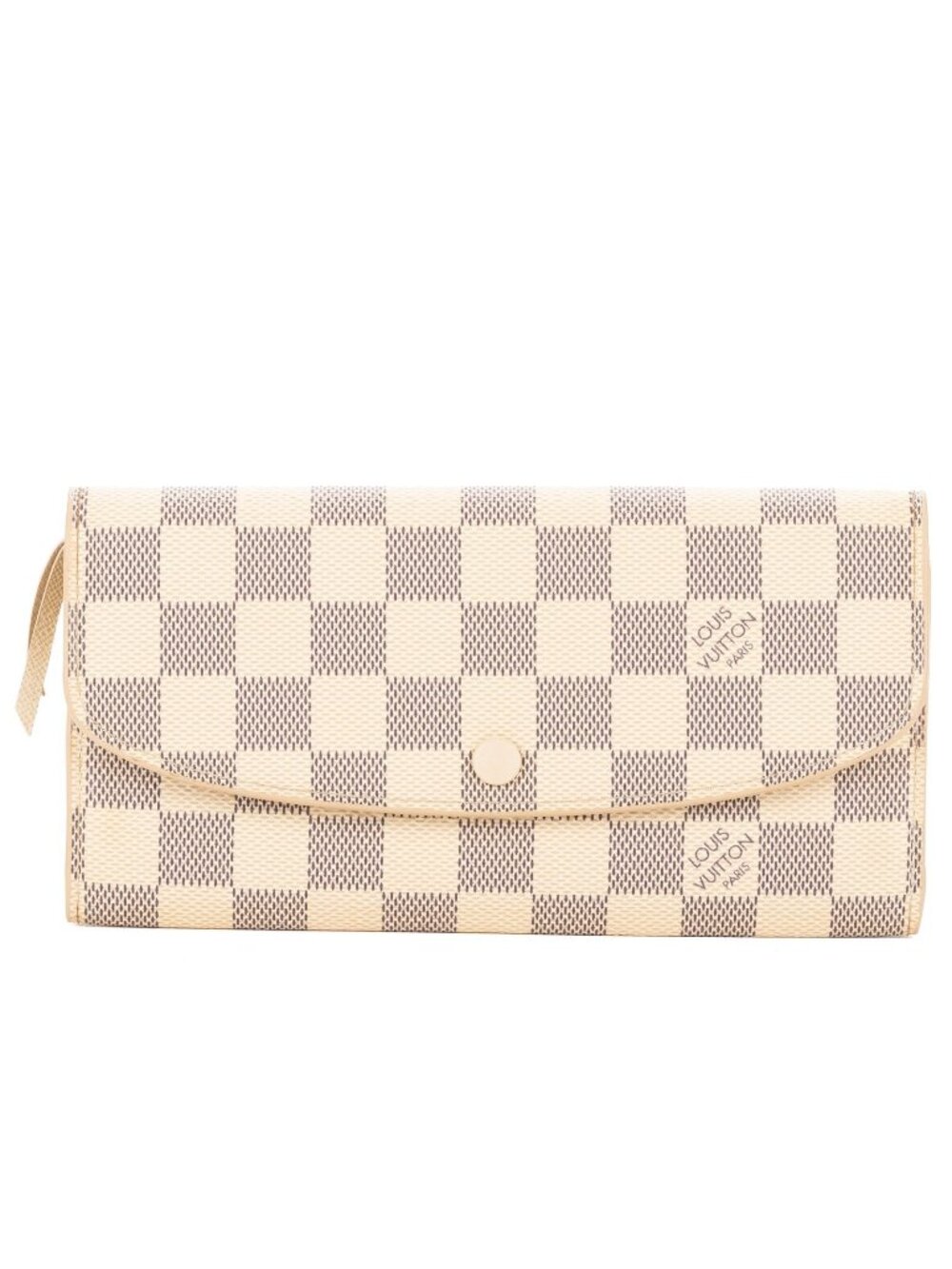 Louis Vuitton Emily Ivory Damier Azur Wallet